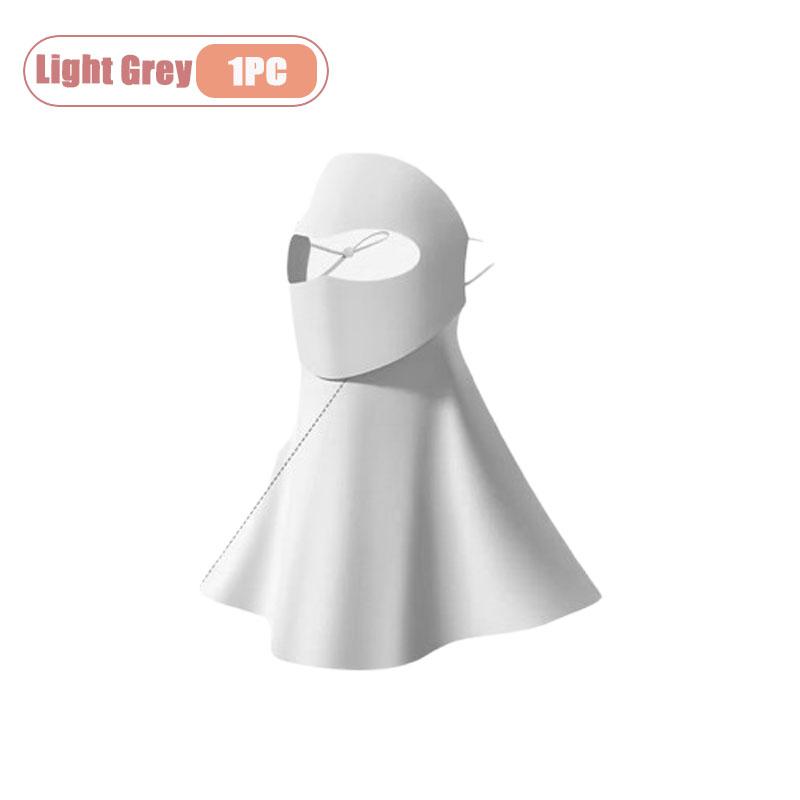 1-10PCS Ice Silk Face Mask Women Cooling Breathable UV Protection Eye Cover Summer Sun Mask Dustproof Stylish Face Gaiter