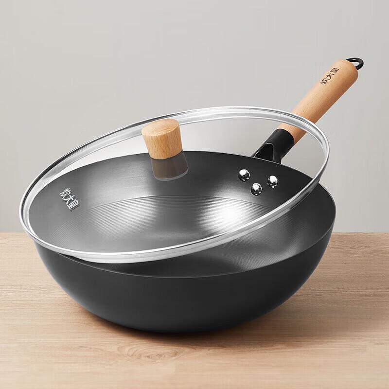 COOKER KING Refined Iron Wok