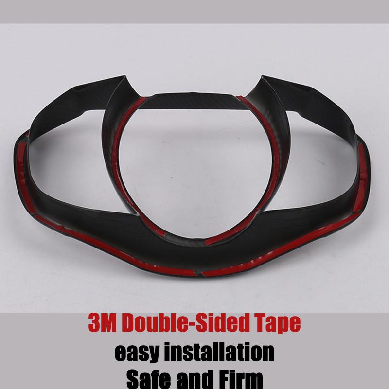 Decorație pentru cadru pentru panoul de instrumente al mașinii pentru Honda FIT JAZZ 2014 2015 2016 2017 2018 ABS Accesorii pentru stilul mașinii