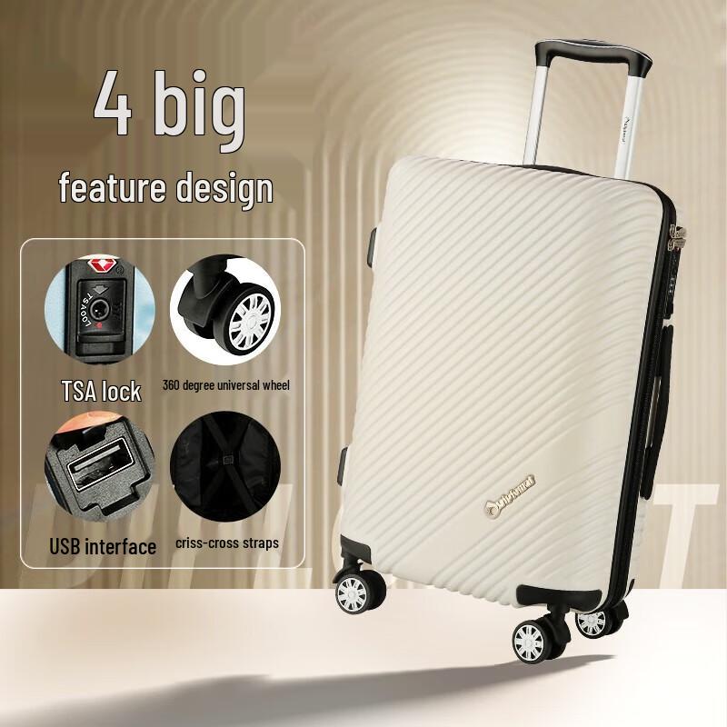 Diplomat Cloud Series 24-inch Hardshell Luggage