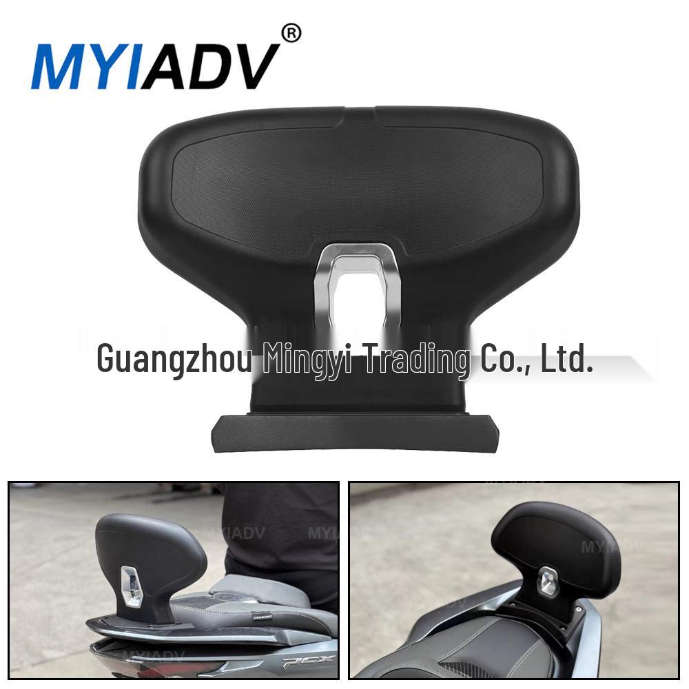 Enhanced Rear Backrest Support Cushion for Honda PCX160/PCX125 Motorcycles