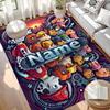Custom Name Personalized PAW Patrol Print Carpet, Versatile Home Decor Rug, for Playroom, Apartment, Balcony, Entryway, Hallway Gift