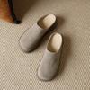 Fashion AIYUQI 2025 New Women's Slippers Thick-soled Mules for Female with Closed Toes Large-size Comfortable Half-slippers for Women