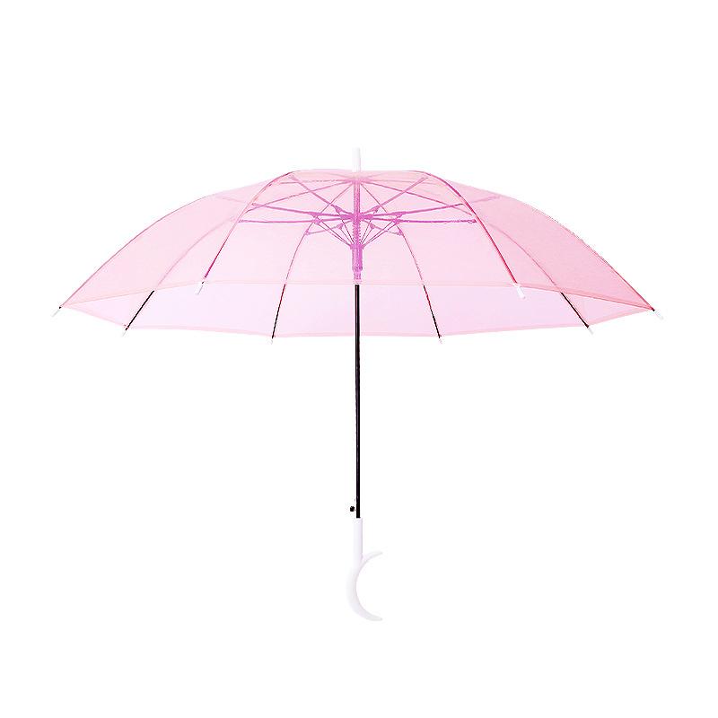 Automatic Long-handled Transparent Umbrella, Enlarged Umbrella, Forest Japanese Student Sun Umbrella, Female Straight Umbrella