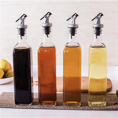 150ml/250ml/500ml Seasoning Bottle Oil Pot Leak-Proof Kitchen Oil Bottle Oil Can Sesame Oil Soy Sauce Vinegar Pot Plastic Bottle