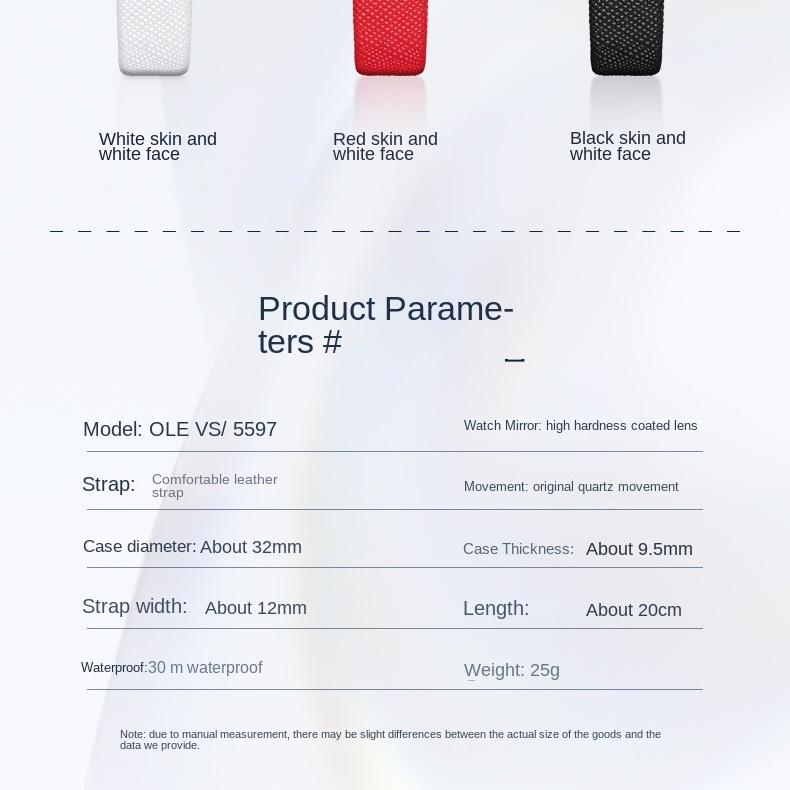 OLEVS Modeuhr Diamant Set Quarzuhr mit Kalender Damenuhr Damenuhr