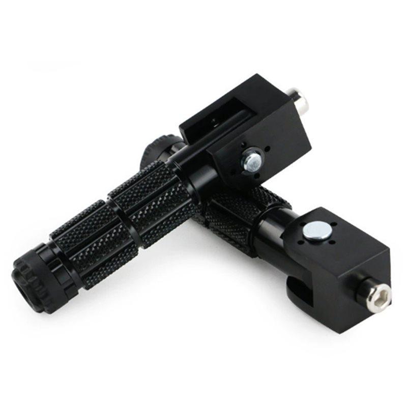 Peg Premium Rear Foot Pedals Folding Aluminum Footrests Footpegs Universal For Motorbike For ATV UTV Go Kart