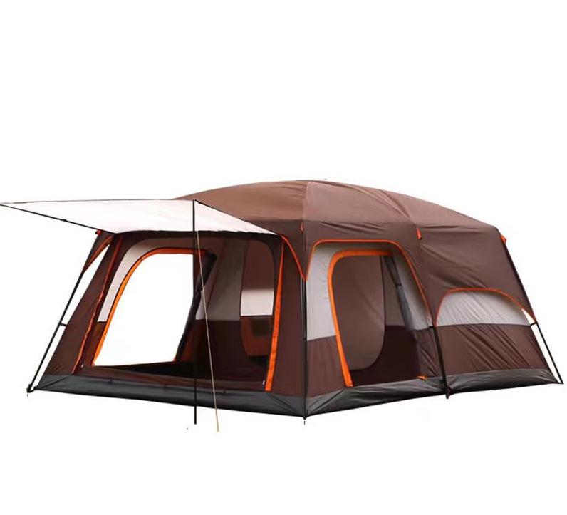 Luxuriöses tragbares Mehrraum-Campingzelt für 4-10 Personen - Geräumiges regendichtes Design