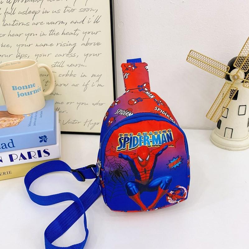 

Hero Avengers Kids Single Shoulder Crossbody Chest Bag For School Gift Cartoon SpiderMan