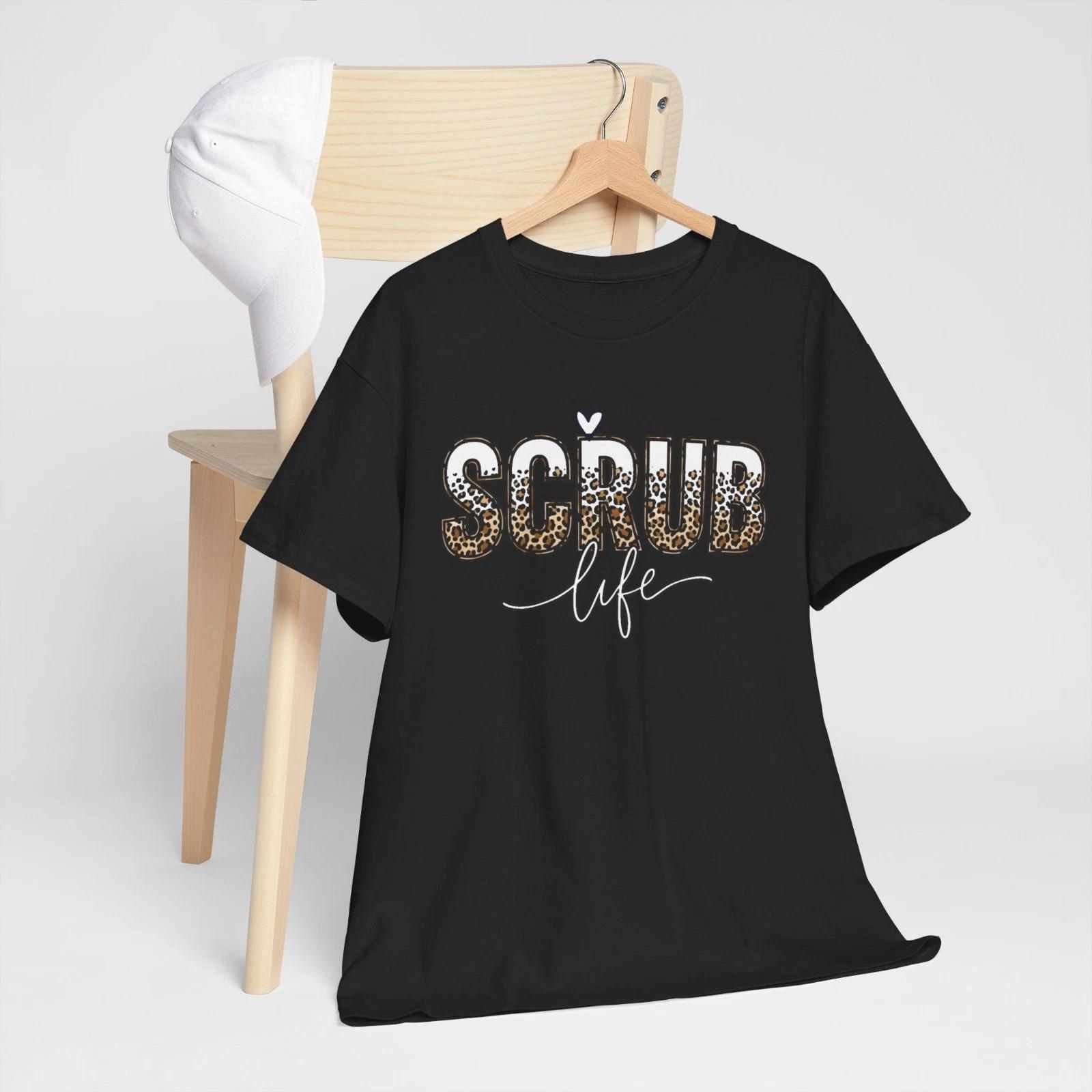 

Новая черная футболка Scrub Life S