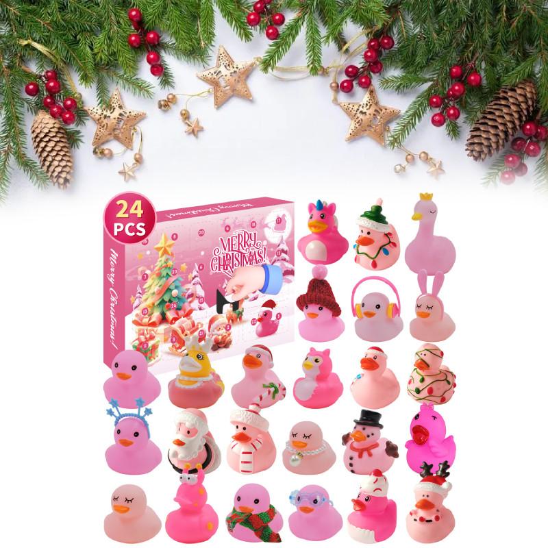 Adorable Pink Duck Countdown Blind Box Toy For Interactive Emotional Development