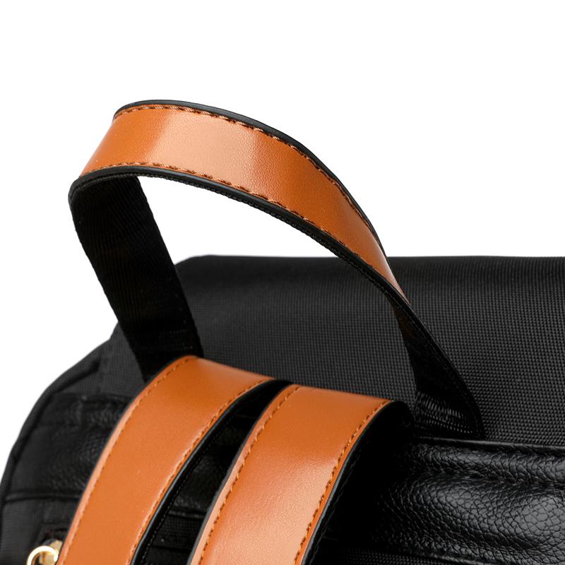 Travel Backpack Large Capacity Computer Bag Women's Commuter Solid Color Backpack