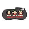 Mafaldas I Want Coffe Glasses Case Unisex Convenient Accessories Cartoon Eyeglasses Protector Office Eye Contacts Case