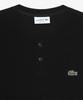 LACOSTE Men'S Henley Neck Waffle Short Sleeve T-Shirt Th104E-56G 031
