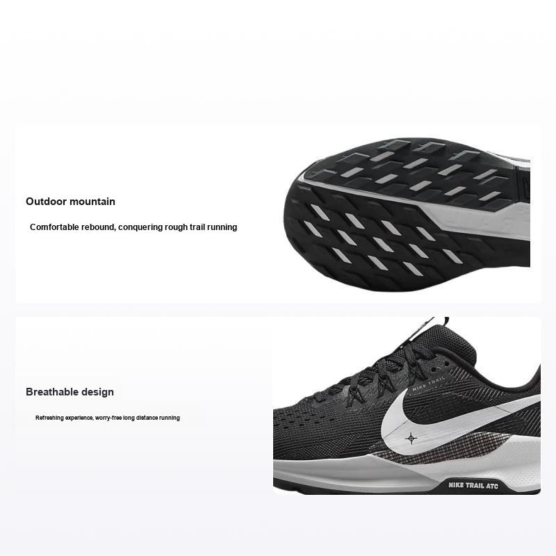 Женские кроссовки Nike Pegasus Trail 5 Черный Белый Антрацит Волк-Серый DV3865-001 37.5