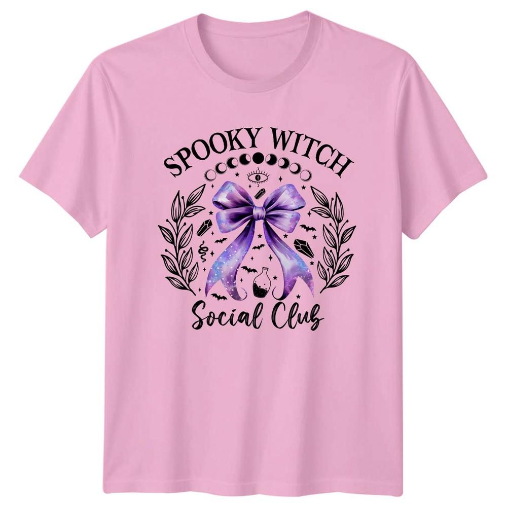 Spooky Witch Social Club Unisexs TShirt Spooky Social Club Halloween Gift
