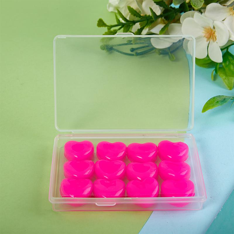 12 Pcs Silicone Ear Plug Reusable Noise Reduction Cancelling Sleeping Protection