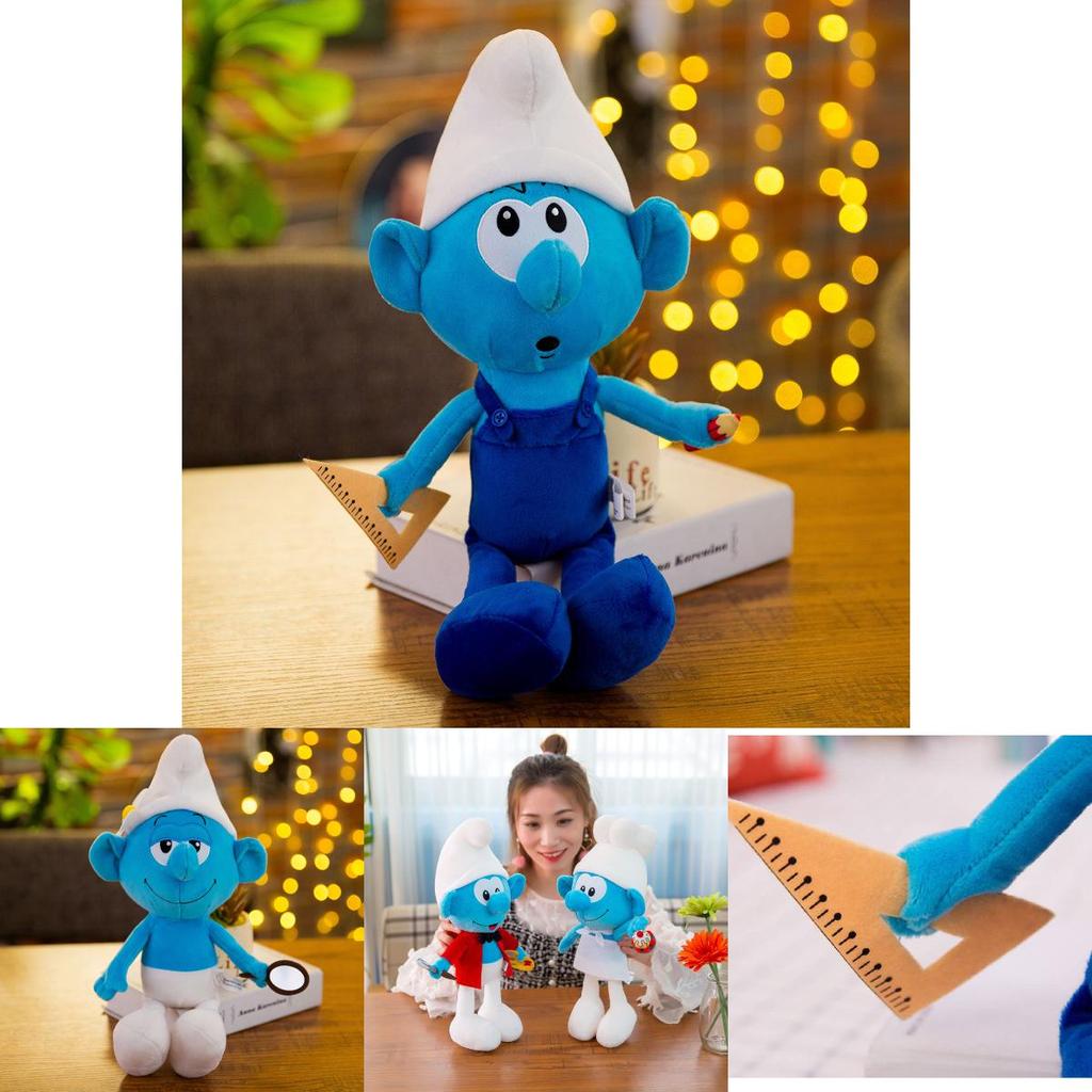 Smurfs Plush Toy Doll Pillow Soft And Cuddly Birthday Gift For Kids