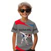 Abbigliamento Ragazzi Taekwondo Judo Moda T-shirt con Stampa 3D Sportivo Bambini Maniche Corte Estate Abbigliamento Palestra Harajuku Magliette Top Cool