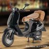 1:12 Dreirad 946 Retro Motorrad Modell Spielzeugauto Sound Licht Stoßdämpfung Expresslieferwagen Modelle Sammlung Geschenke