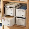 Addensare vestiti organizer pantaloni maglioni armadietti cassetti organizer jeans scatola portaoggetti guardaroba vestiti organizzatori di stoccaggio