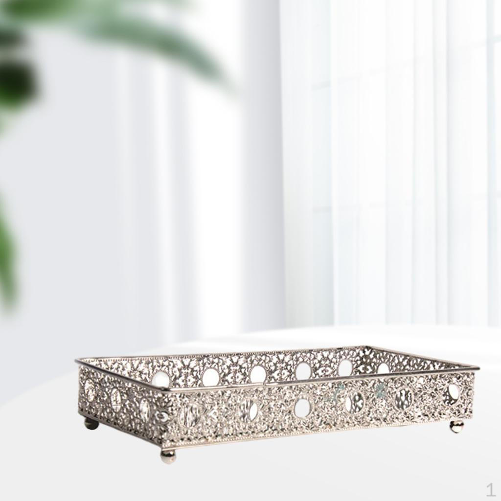 Elegant Jewelry Tray Organizer for Makeup and Accessories