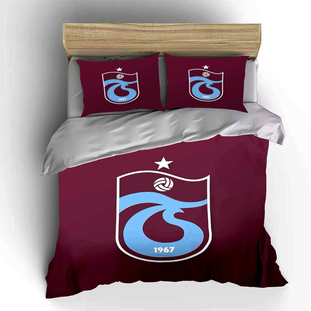 "Maroon Blue Emblem Bedding Set" Bedding Duvet Cover Set Duvet Cover Pillowcases (1 * Duvet Cover 2 * Pillowcases, without duvet insert)