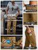 Men's Tactical Cooling Pants, Breathable, Quick-Drying, with Multifunctional Pockets, Suitable for Outdoor, Work, and Casual Wear (TXP805-GOK_32W/32L)