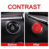 Car Engine Ignition Start Stop Button Switch Ring Cover Sticker for Mazda 3 Axela BP CX-30 DM Accessories 2020 2021 2022 2025