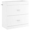 Bathroom Vanity Unit White 78.5 X 37.5 X 81 Cm Particleboard