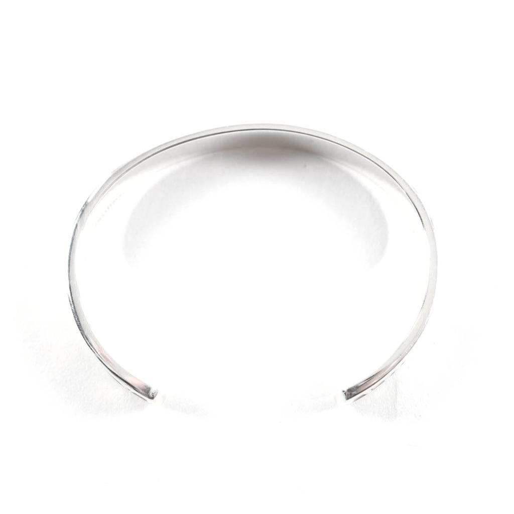 Excellent TIFFANY&Co. Bangle Atlas open Silver 925 Women Used
