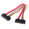 SATA III SATA To Data Power Extension Cable 3.0 7+15 22-Pin