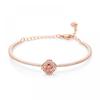 Swarovski 5516476 Una Sparkling Dance Clover Bangle Medium Bracelet