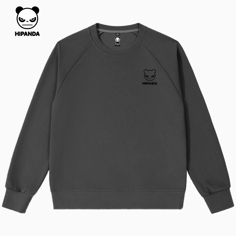 Hello Hipanda, Panda Versatile Fashion Couple Round Neck Hoodie