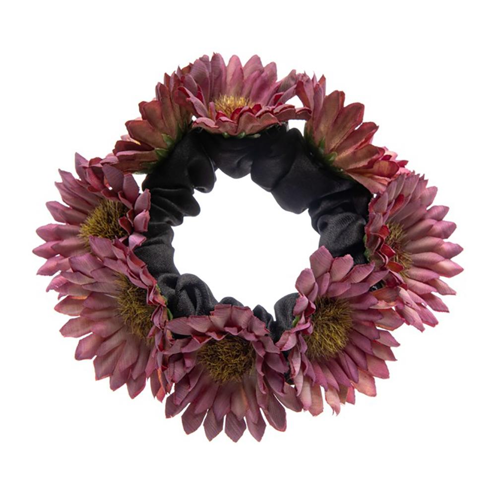 Sunflower Ponytail Headband With High-End Feel Carnival Headband Suitable For Party Fan Hair Accessories With Large Intestine Lo