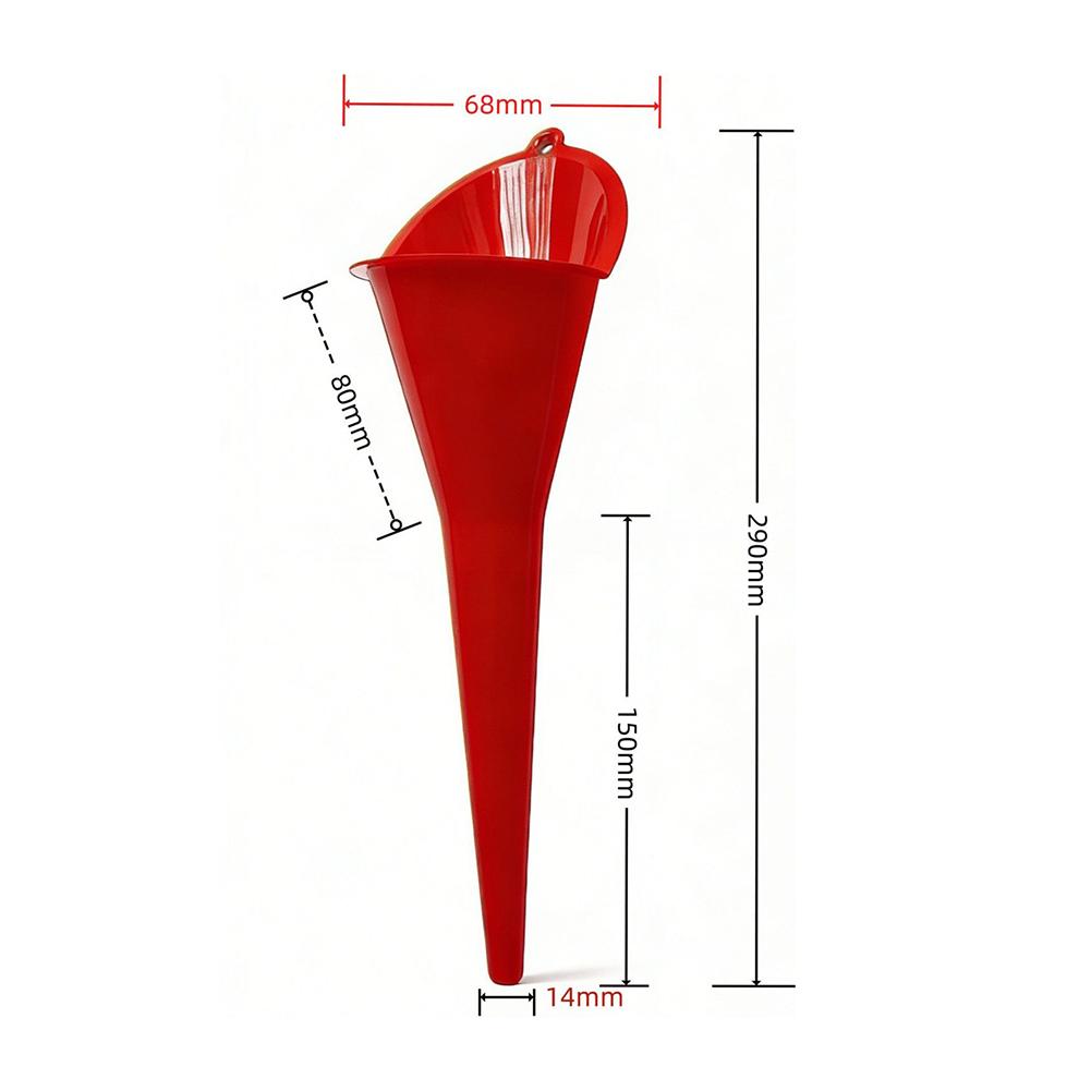 Hands‑Free Long Neck Oil Funnel Anti-splash Plastic Refueling Funnel Fuel Filling Tools For Car Motorcycle Engine Oil Transfer