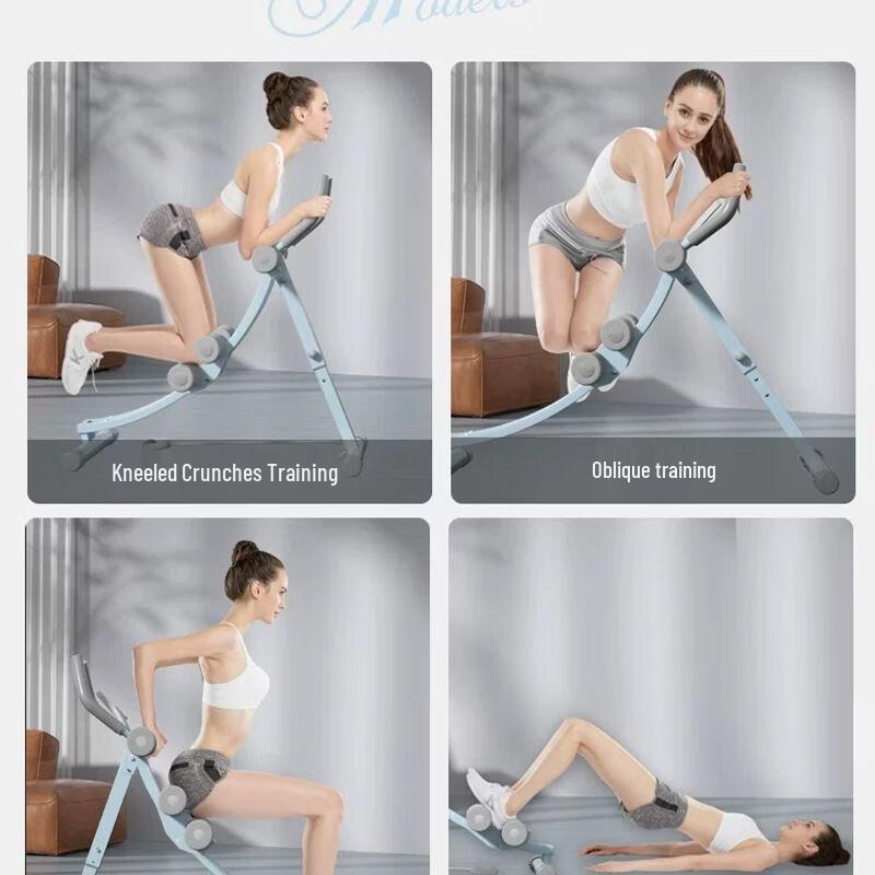 Automatic Rebound Six-Wheel Abdominal Exerciser