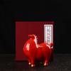 Minimalist Fat Horse Statue Room Aesthetics Ornaments Horse Ceramic Sculpture Living Room Decoration Crafts Vintage Home Decor