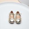 Youth Style Shoes Girls Classic Loafer Shoes Kids Princess Style Slip-On With Rubber Sole