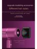 Foldable High-Power Hair Dryer with Hot/Cold Options and Blue Light for Home and Salon Use