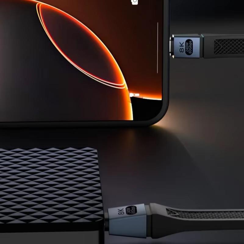 PD 240W Type-C To Type-C for Thunderbolt 5 Full-function Data Cable Fast Charging 8K Video Output Functional 80Gbps Transmission
