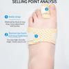 Adjustable Hammer Toe Straightener And Corrector For Metatarsalgia Claw Toe Mallet Toe Pain Relief Splint Foot Compression Wrap