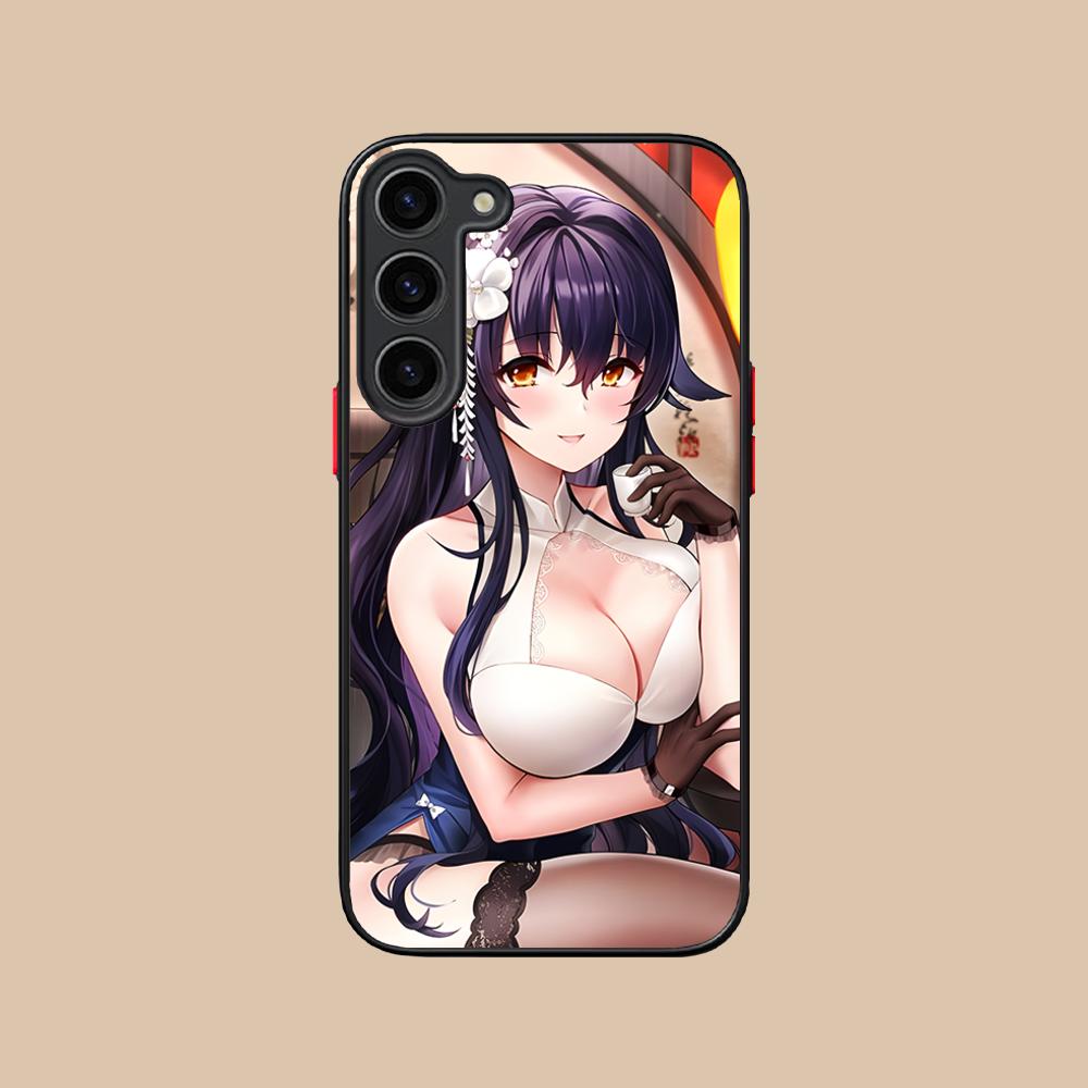 Azur Lane Azuma Mobile Phone Case for Samsung Galaxy S25 S24 S23 S22 S21 Plus FE Ultra Colour Silicone Protective Pretty Luxury