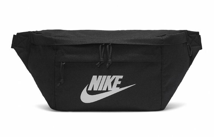 

Nike Sports Polyester One Shoulder Crossbody Backpack Fanny Pack Regular Unisex Black BA5751-014