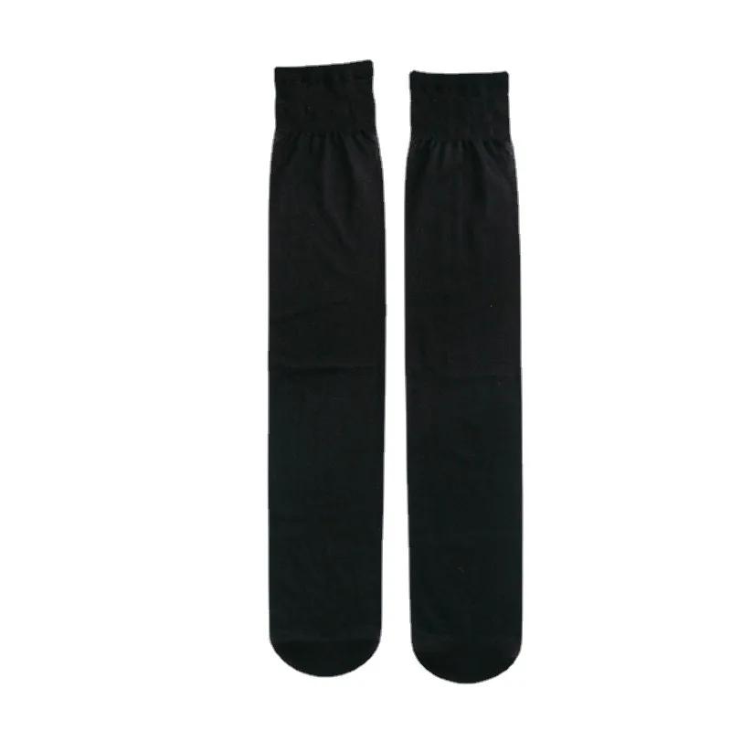 Ultra Thin Sheer Leg Socks Women Thigh High Stockings Mid Calf JK Summer Lightweight Breathable Fashion Footwear Airy Wear