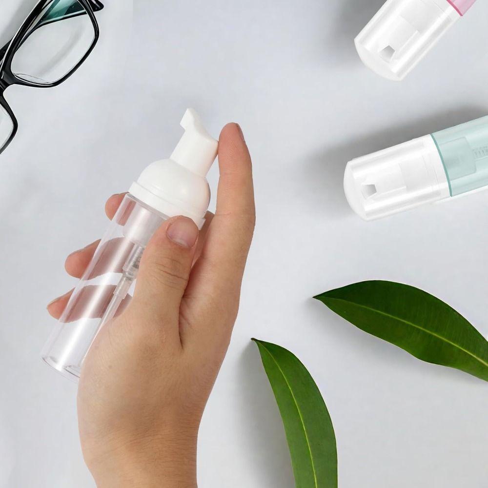 Clear Empty Bottle Plastic Empty Soap Bottle Portable Foam Bottle Cosmetics Packaging