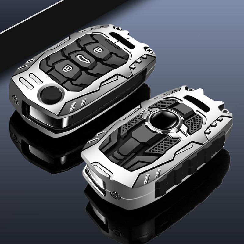 

3 Buttons New Car Key Case Skin Protect Ccover for Wuling Hongguang Baojun 630 730 560 310 Flip Remote Keychain Accessories