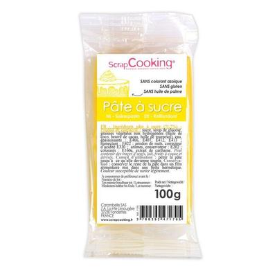 Yellow Sugar Paste (vanilla) - Pro Quality. - 1...