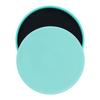 2PCS Exercise Sliding Gliding Disc Fitness Core Slider Sport Full Body Workout (light Green)