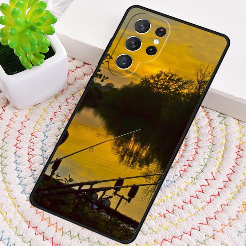 Fish Fishing Carp Phone Case for Samsung Galaxy Note 10 Pro S26 Ultra S23 S24 FE S25 S21 S22 PLUS Shockproof Cove